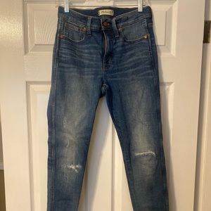Madewell Distressed Skinny Jeans